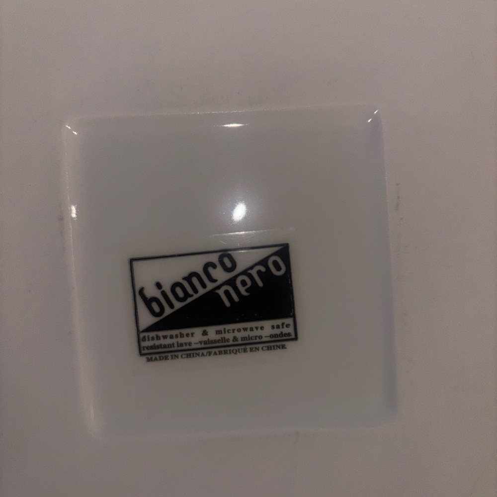 bianco nero white serving tray - Picture 3 of 3
